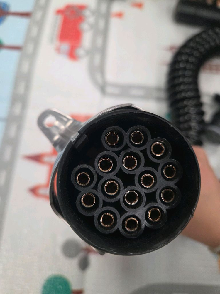 트레일러 연결 케이블 7핀 13핀 ABS--4