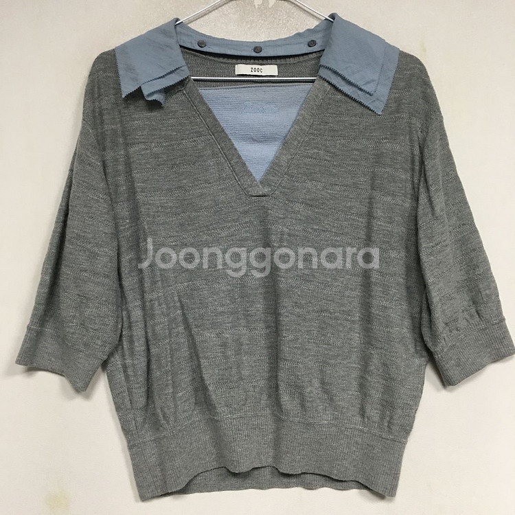 24 ZOOC 주크 카라 니트 F--0