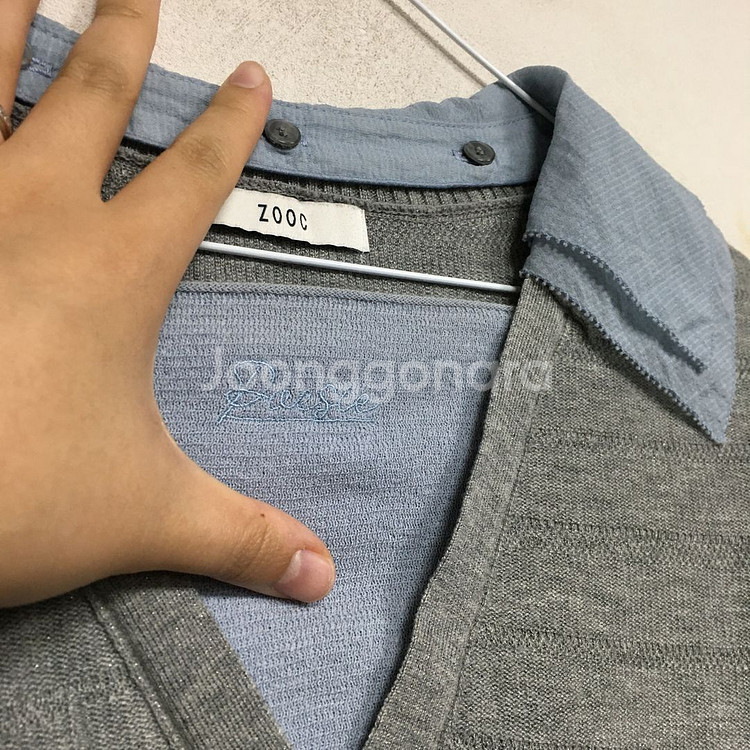 24 ZOOC 주크 카라 니트 F--1