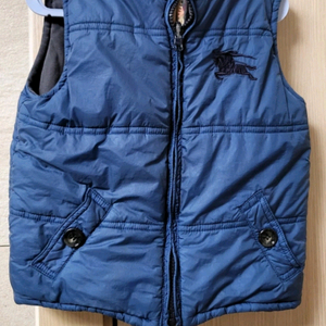 버버리 칠드런 양면 패딩 조끼3Y