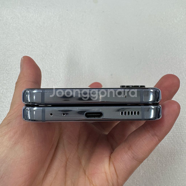 갤럭시Z플립4 256기가 블루 공기계 중고폰 알뜰폰 자녀폰 서브폰 폰가게--4