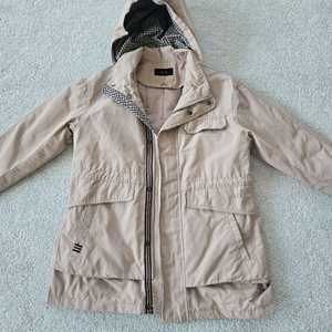 닥스 키즈 후드 트렌치코트 140사이즈 안감 패딩 탈부착가능