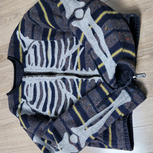 캐피탈 블랙데님 BONE 라이닝 리버시블 모토크로스