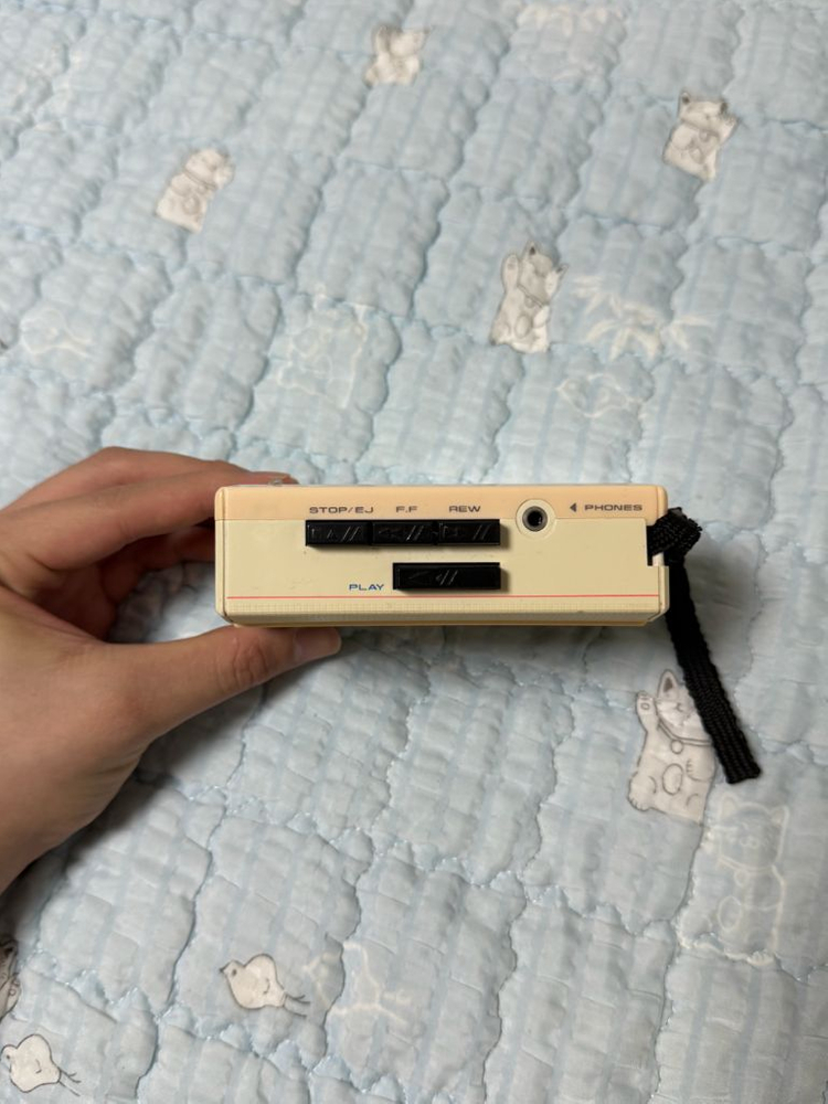 국산 롯데 워크맨 LPS-100 카세트 플레이어--2