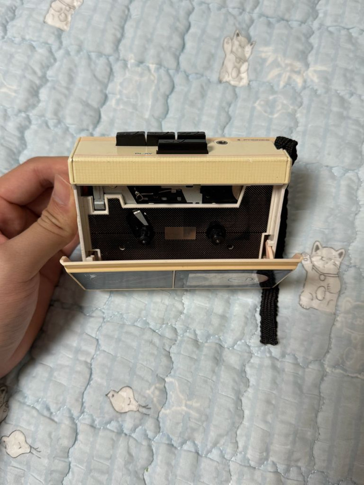 국산 롯데 워크맨 LPS-100 카세트 플레이어--3