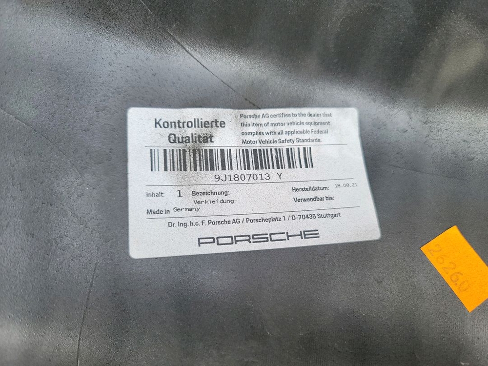 포르쉐 범퍼 포르쉐 타이칸 범퍼Porsche Taycan 범퍼 정품품번 9J1807221D 정품 전면 범퍼포르쉐 타--8