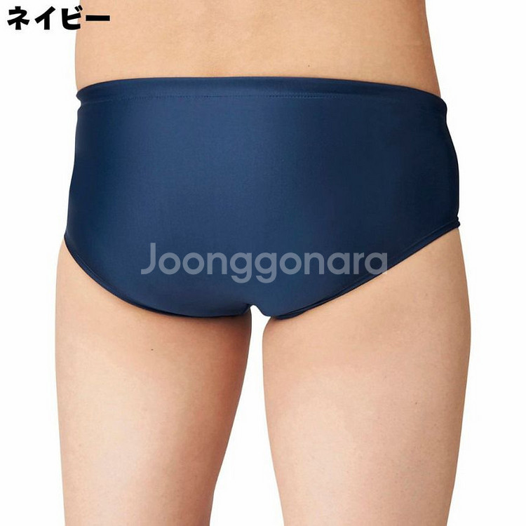 아레나 키즈 주니어 수영복 네이비 110--1