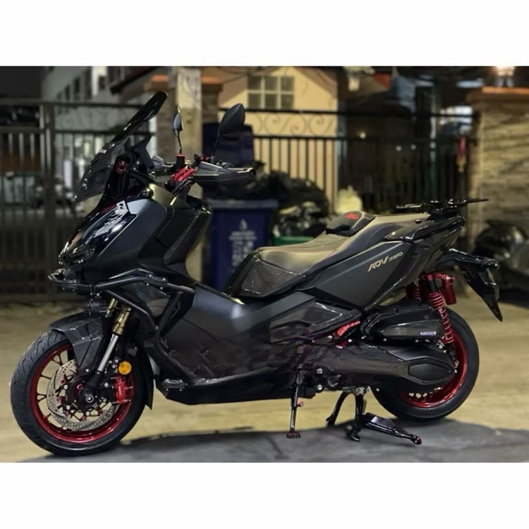 ADV350 카본 프론트마스크 (리얼카본) 이미지