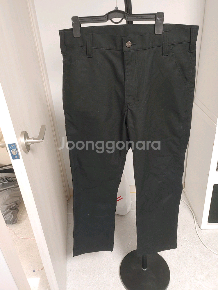 칼하트 블랙 싱글니 바지 최고좋음 -33사이즈--0