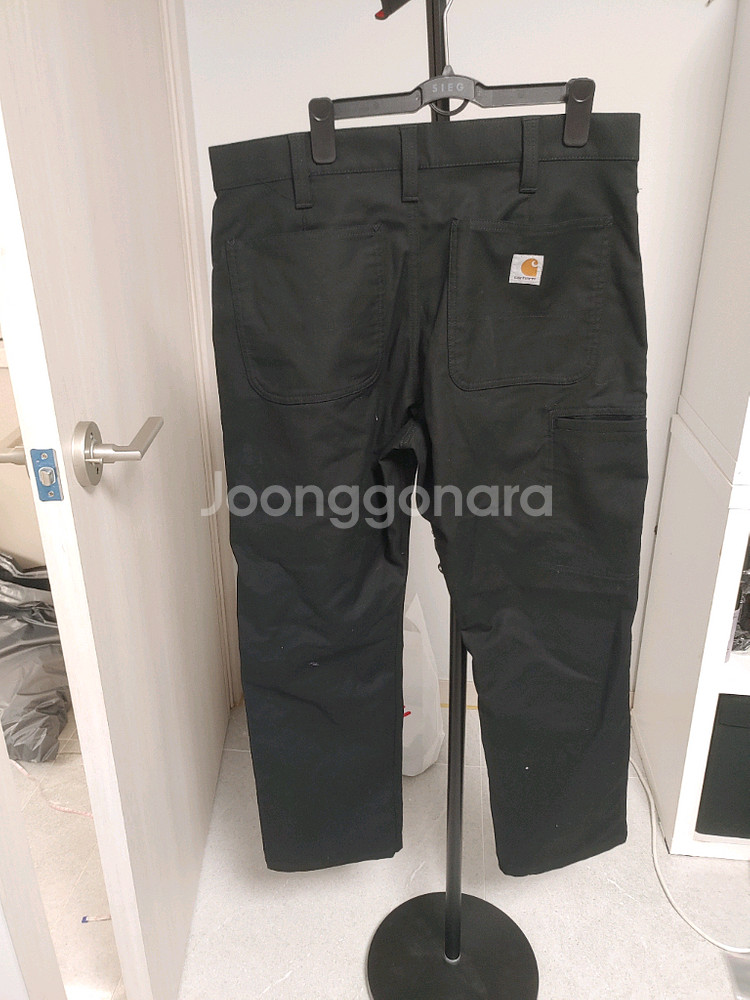 칼하트 블랙 싱글니 바지 최고좋음 -33사이즈--2