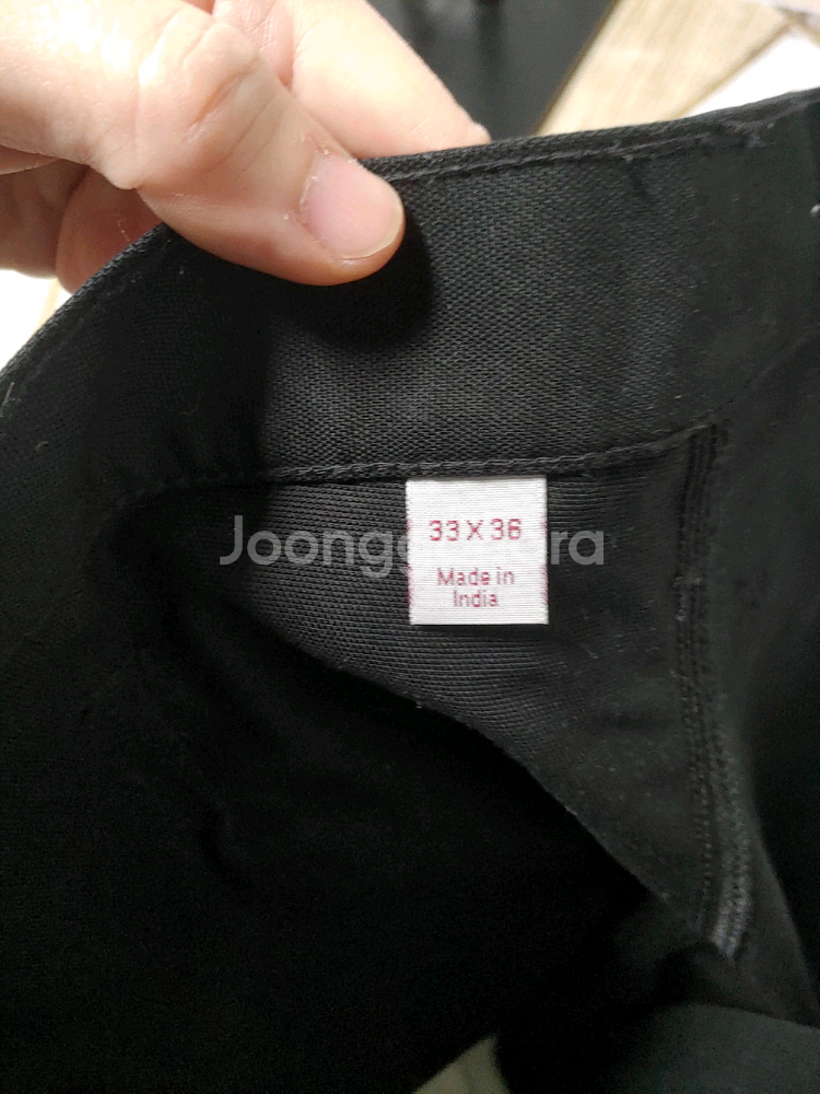 칼하트 블랙 싱글니 바지 최고좋음 -33사이즈--6