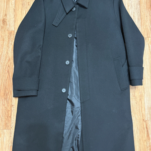 드로우핏 울 캐시미어 발마칸 코트 블랙 L