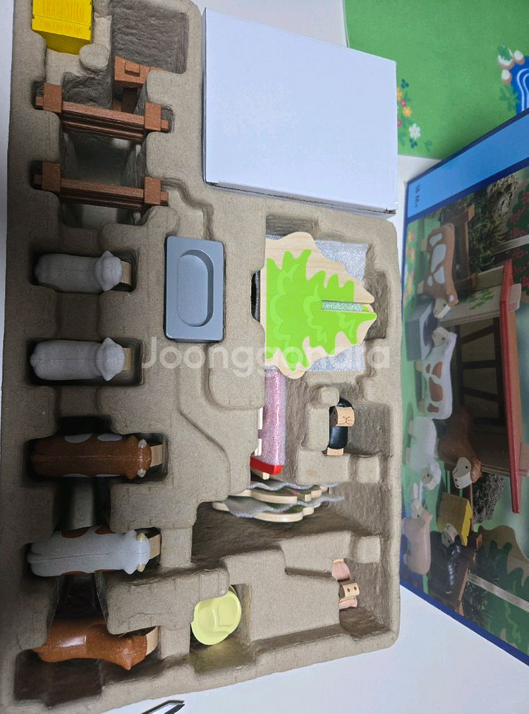 원목 콩알아저씨네 동물농장 장난감--4