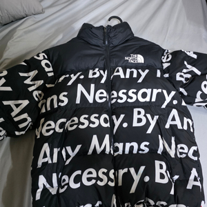 슈프림 노스페이스 레터링 눕시 L