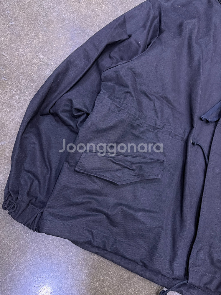 라퍼지스토어 피쉬테일 야상 숏 파카 블랙 L--3