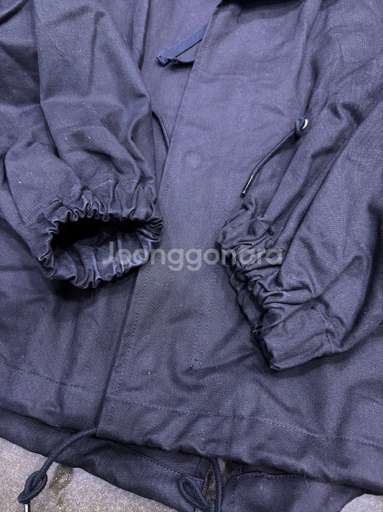 라퍼지스토어 피쉬테일 야상 숏 파카 블랙 L--4