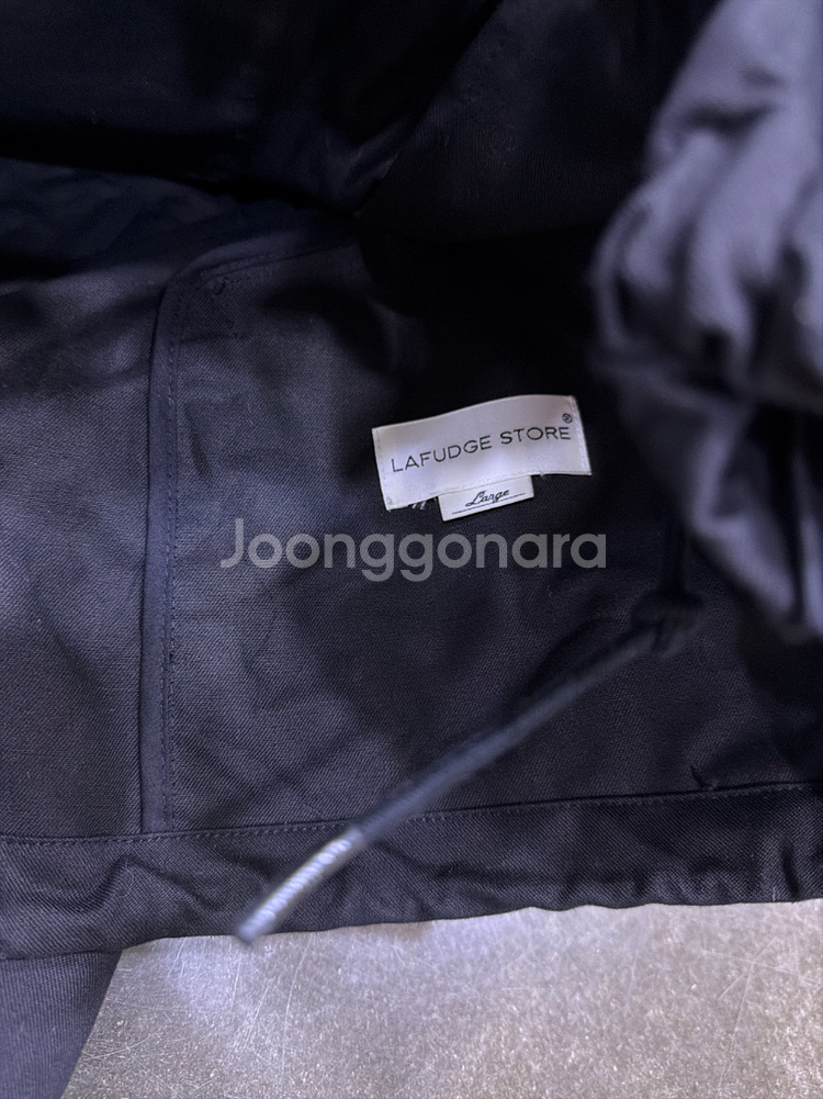 라퍼지스토어 피쉬테일 야상 숏 파카 블랙 L--5