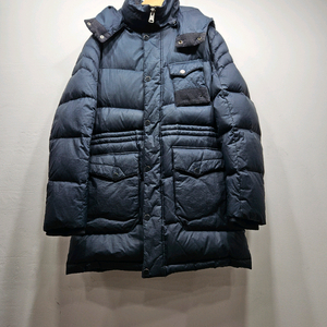 지이크(SIEG) 남성 후드 오리털 롱패딩 105