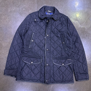 폴로 랄프로렌 클래식 퀼팅자켓 블랙 M