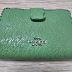 코치 레더 카드지갑