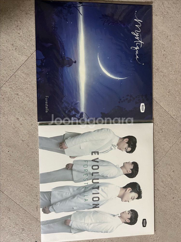 포레스텔라 1,2집 LP 미개봉 일괄판매합니다--0