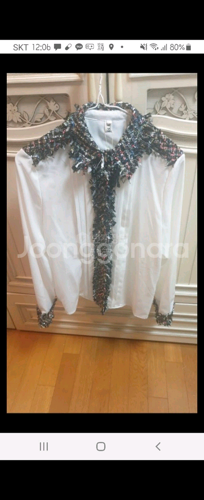 새상품 트위드 블라우스&미니스커트 세트(55)--0