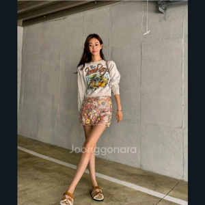 새상품 고걸 스팽글 미니스커트(m)