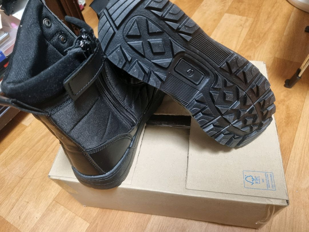 남성워커부츠 전투화 전술화 안전화 캠핑화등등 다기능화(255-260mm)새상품--3