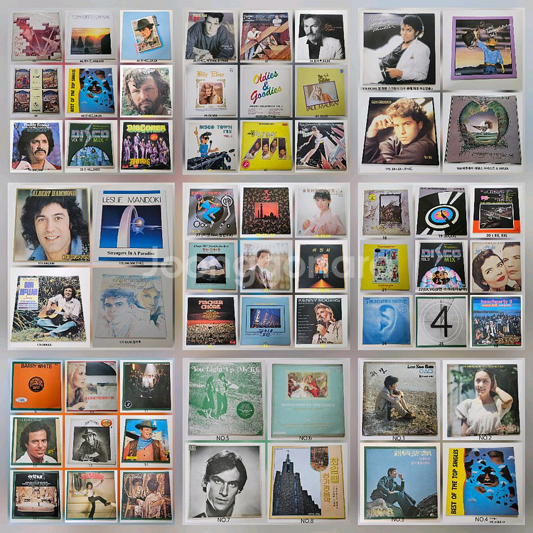 개인 LP 레코드 360장 일괄 판매 합니다.(마지막 가격다운)--0