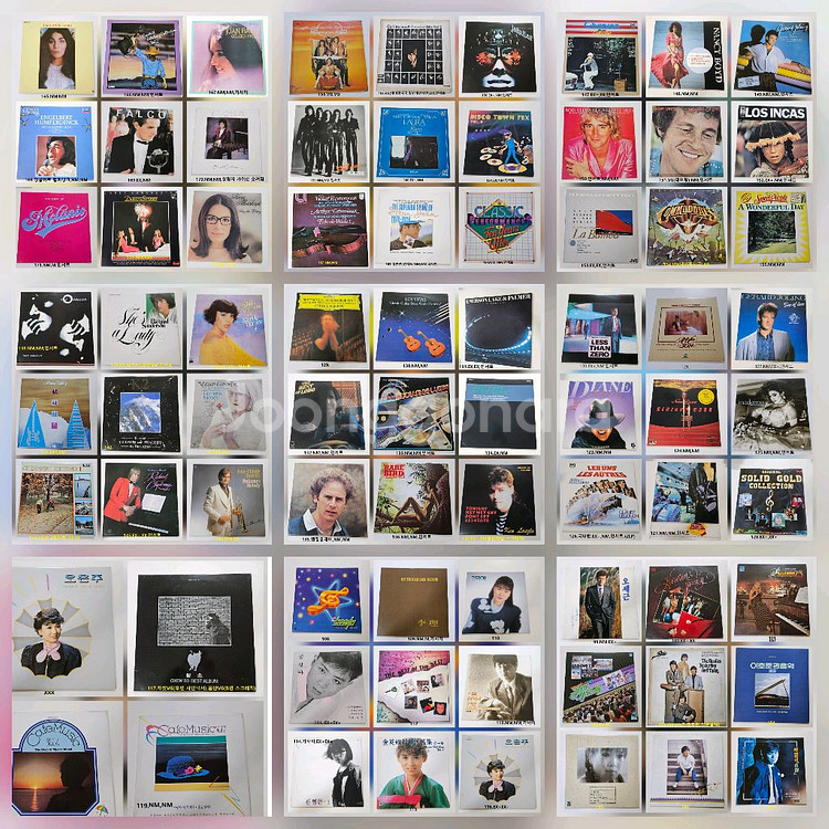 개인 LP 레코드 360장 일괄 판매 합니다.(마지막 가격다운)--1