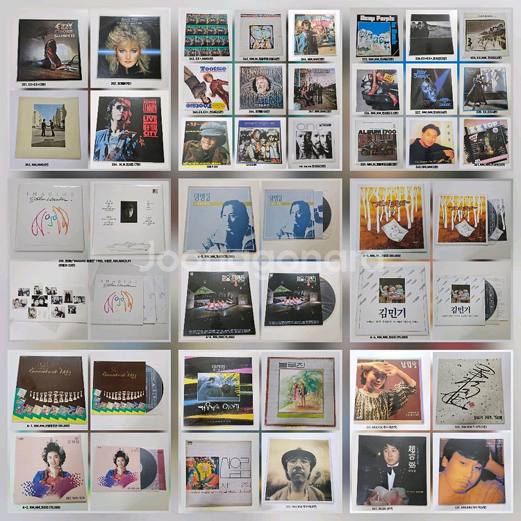 개인 LP 레코드 360장 일괄 판매 합니다.(마지막 가격다운)--3