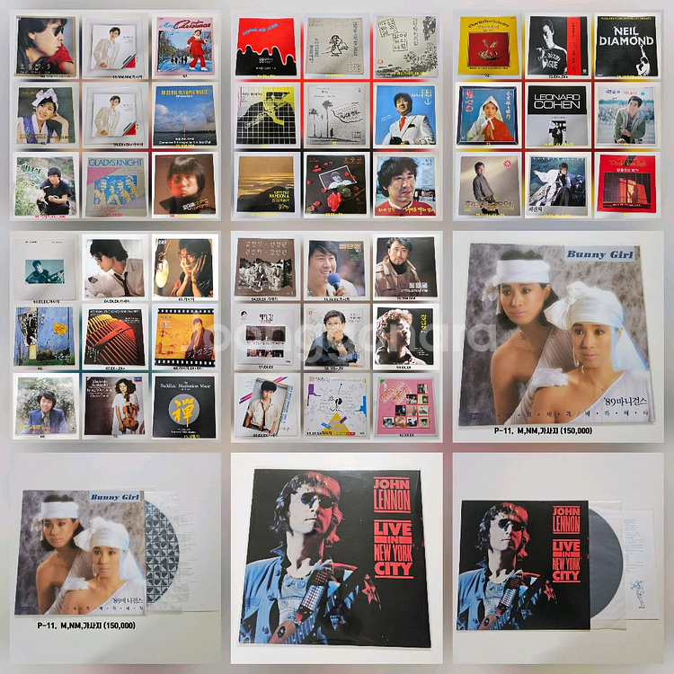 개인 LP 레코드 360장 일괄 판매 합니다.(마지막 가격다운)--2