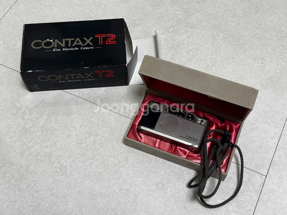 콘탁스 T2 필름카메라 Contax T2--0