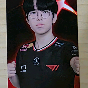 2025 lck 로드쇼 kt 홈커밍 티원 싸이퍼 POM 포토카드