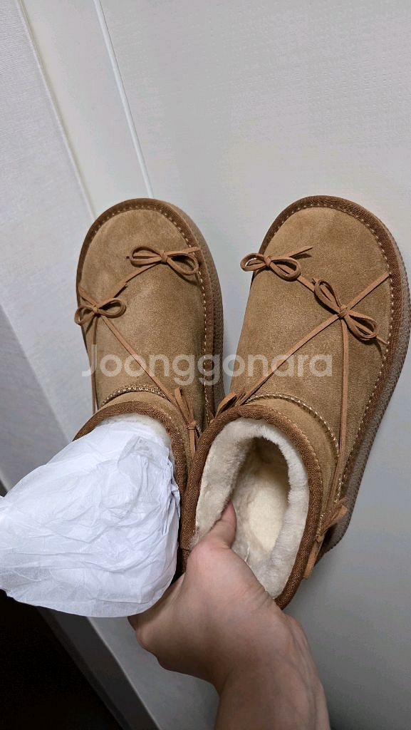 고걸 새상품 리본어그(36사이즈)--5