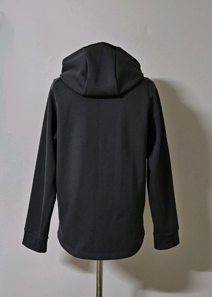 100)나이키 프로 기모 그래이색상 후드 집업자켓--2