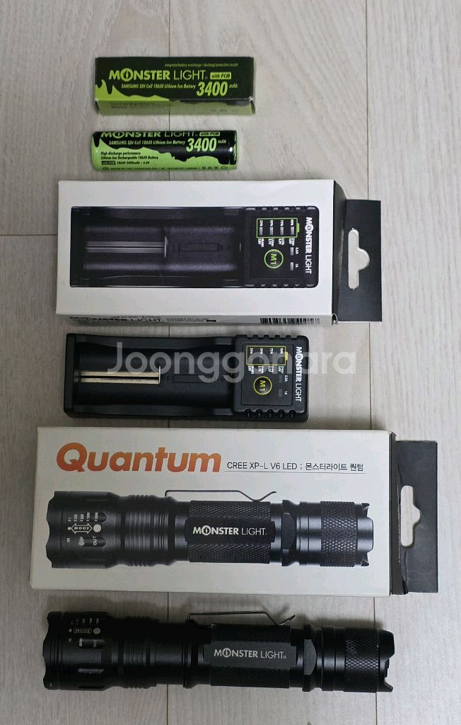 퀀텀 줌 LED 후레쉬 라이트 ML2400QT--1