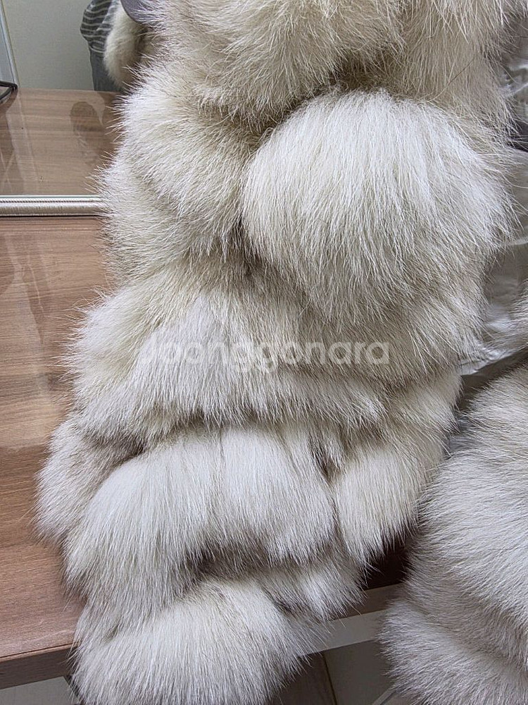 리얼 폭스 폼폼 베스트 조끼 새상품--4