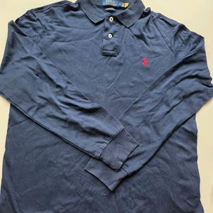 폴로 카라티 긴팔 네이비 판매합니다