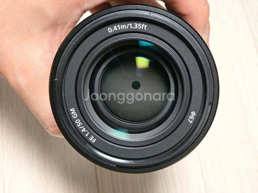 소니 FE 50mm F1.4 GM 렌즈--1