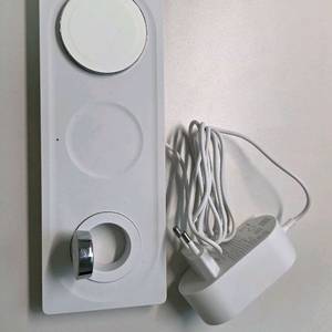 벨킨 3in1 맥세이프 충전기 패드 화이트 15W 아이폰 애플워치 고속 무선 충전 WIZ016kr