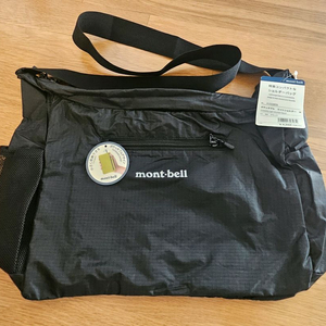 몽벨 포켓터블 크로스백 M 블랙 새상품