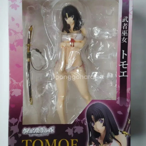 오키드시드 퀸즈블레이드 무사무녀 토모에 피규어