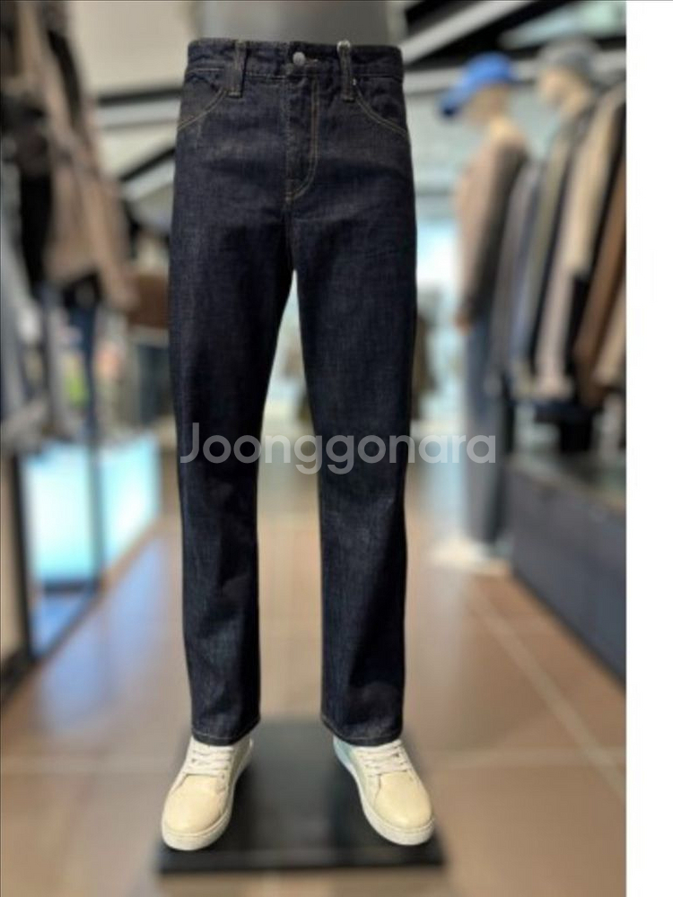 기모 생지 데님 청바지--0