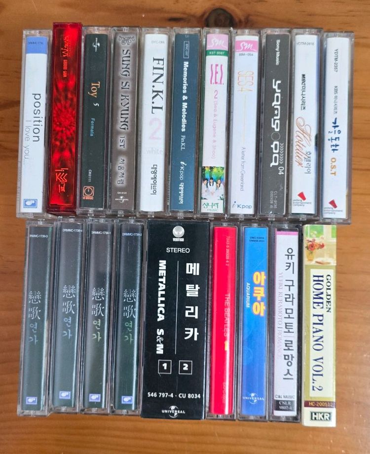 가요 팝 카세트테이프--1