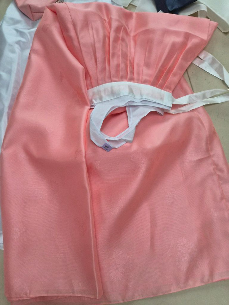 여성 고급 맞춤 한복 풀세트--4