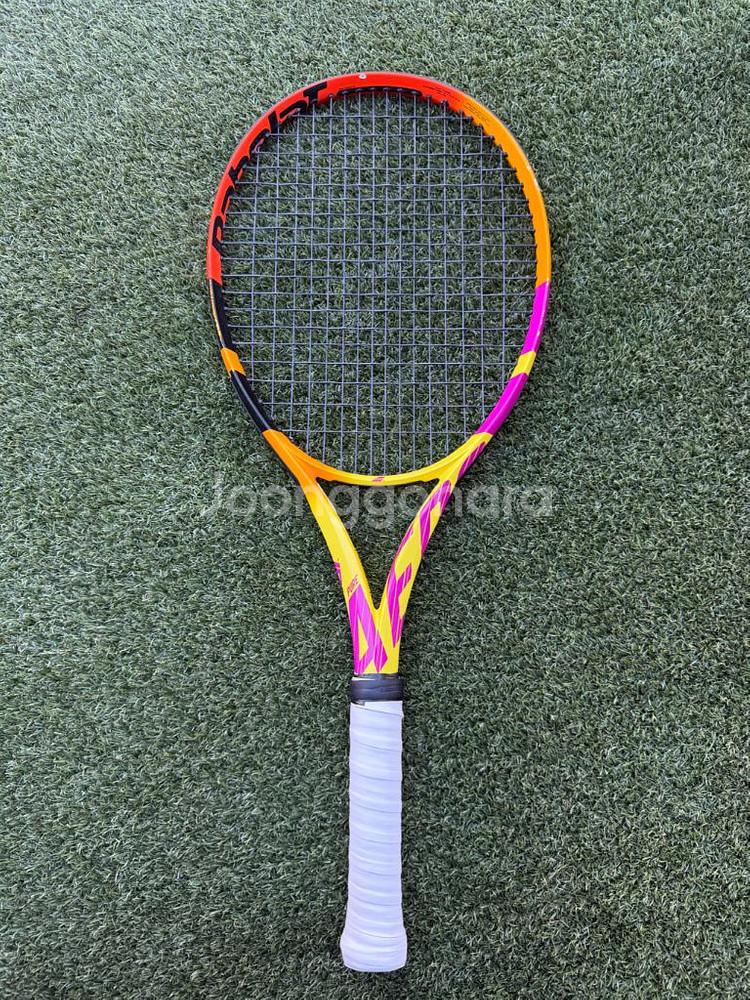 바볼랏 퓨어 에어로 라파 테니스 라켓300g2그립+라파백팩--3