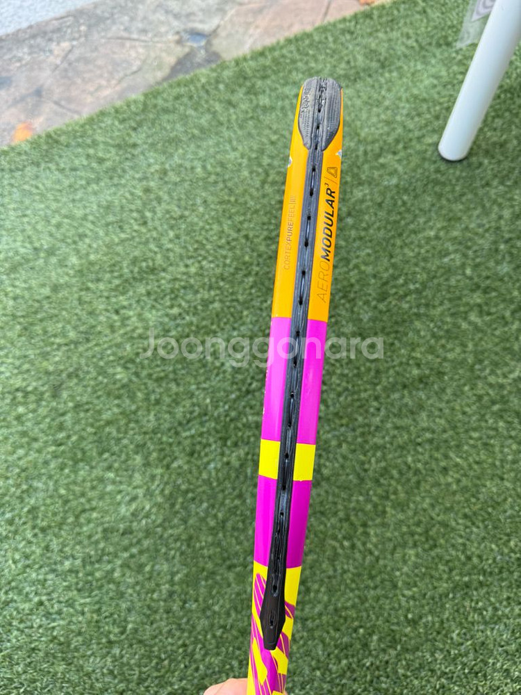 바볼랏 퓨어 에어로 라파 테니스 라켓300g2그립+라파백팩--6