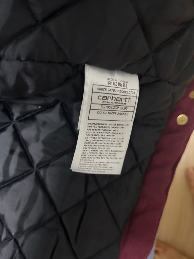 칼하트wip 디트로이트 말백 m사이즈--7