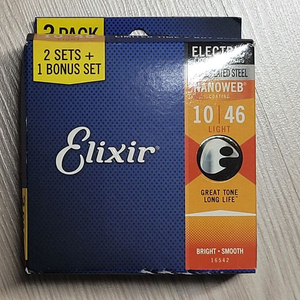 엘릭서 나노웹 010 일렉기타 스트링
